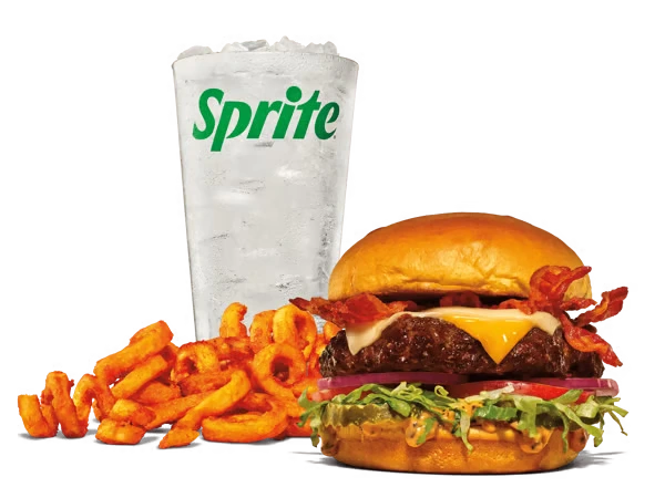 Big Cheesy Bacon Burger Meal