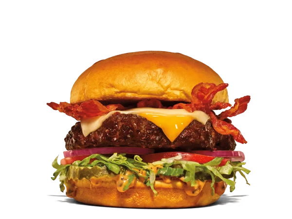 Big Cheesy Bacon Burger