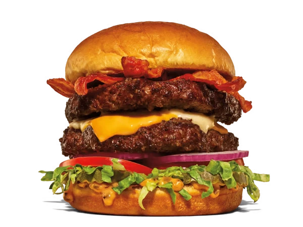 Double Big Cheesy Bacon Burger