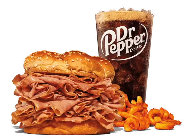 Double Roast Beef Meal
